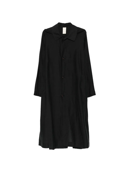  Soh Abrigo Con Botones - Negro 
