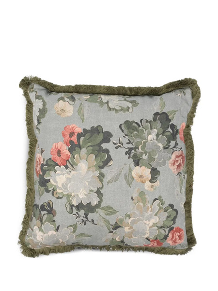  Soho Home Cojín Con Estampado Floral - Azul 