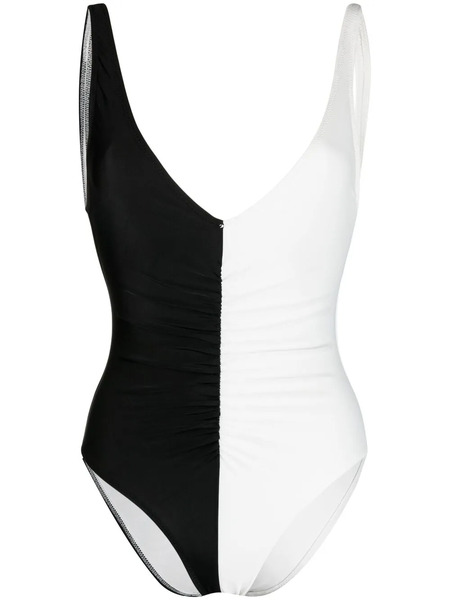  Solid & Striped Bañador Con Diseño Colour Block - Blanco 