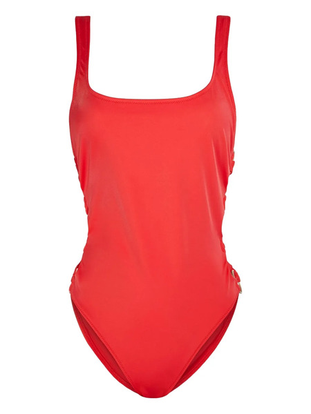  Solid & Striped Bañador The Jennifer Con Abertura - Rojo 