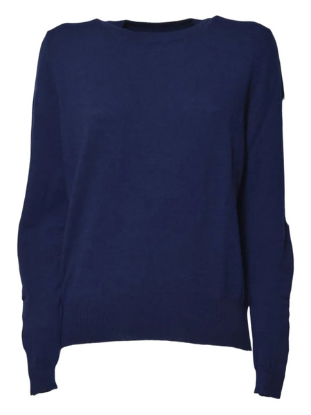  Solotre Jersey Con Cuello Redondo - Azul 