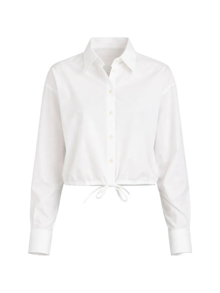  Sosue Blusa Con Cordones - Blanco 