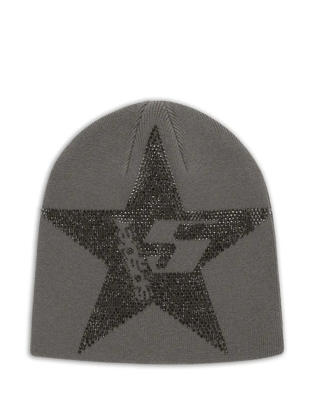  Sp5der Gorro Con Estrella De Strass - Gris 