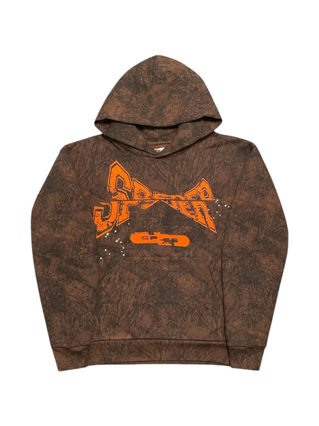  Sp5der Sudadera Con Capucha - Marrón 