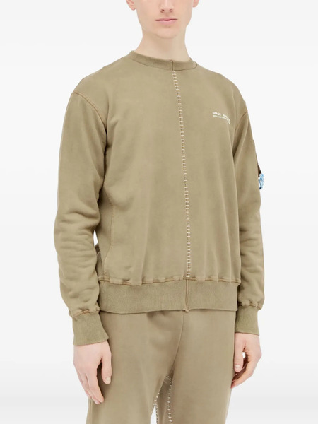  Space Available Sudadera Con Cuello Redondo - Neutro 