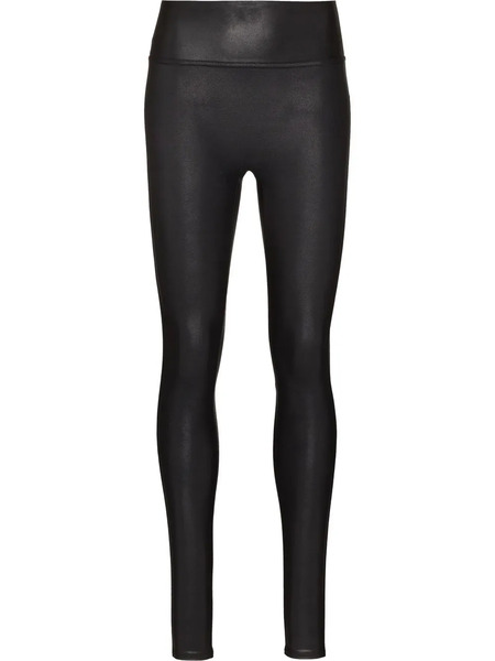  Spanx Leggins De Cuero Artificial - Negro 