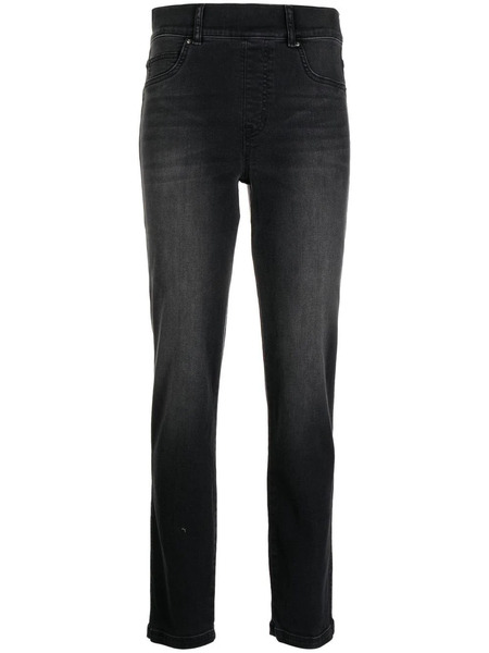  Spanx Vaqueros Slim De Talle Alto - Negro 