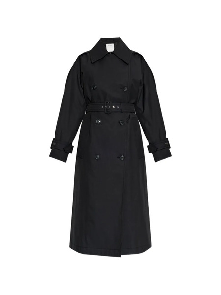  Sportmax Gabardina Gocce - Negro 