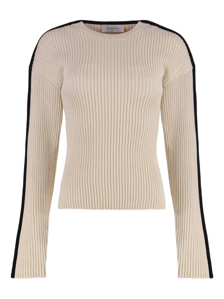  Sportmax Jersey De Canalé - Neutro 