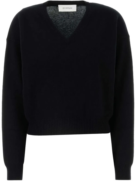  Sportmax Jersey Polis - Negro 