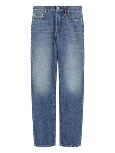  Sportmax Vaqueros De Algodón - Azul 