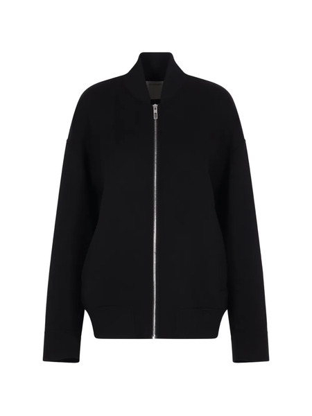  Sportmax Zip-up Bomber Jacket - Negro 