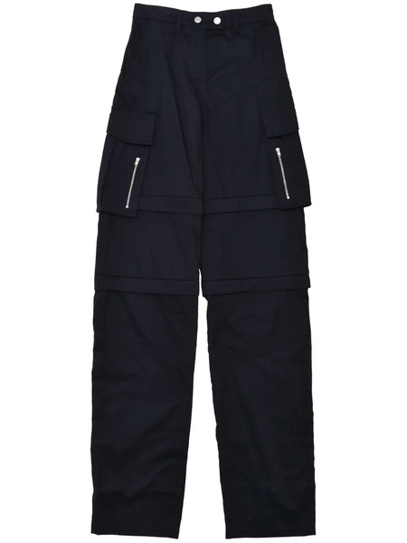  Srvc Studio Pantalones Cargo Con Bolsillos - Azul 