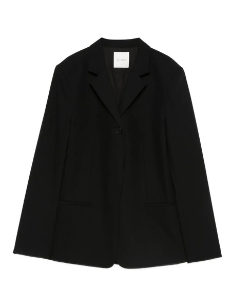  St. Agni Blazer Con Botones - Negro 