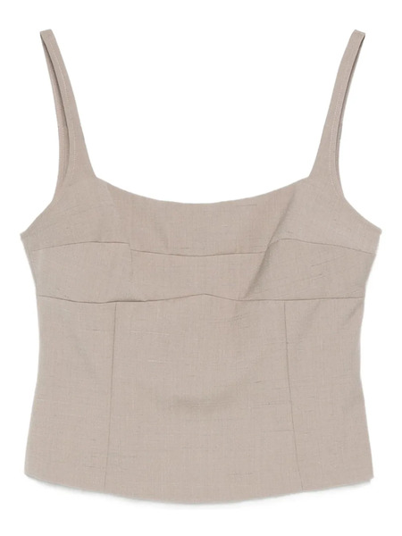  St. Agni Top Sin Mangas - Gris 