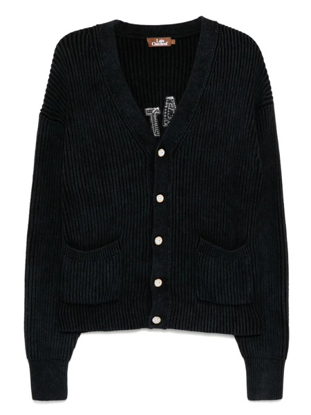  Stain Shade Cárdigan Con Cuello En V - Azul 
