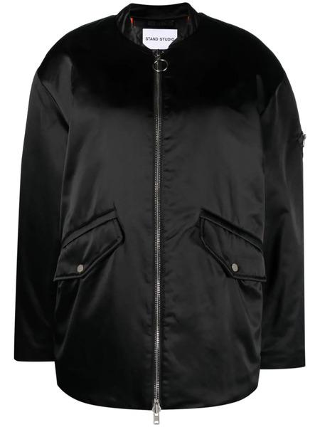  Stand Studio Chaqueta Bomber Prim - Negro 