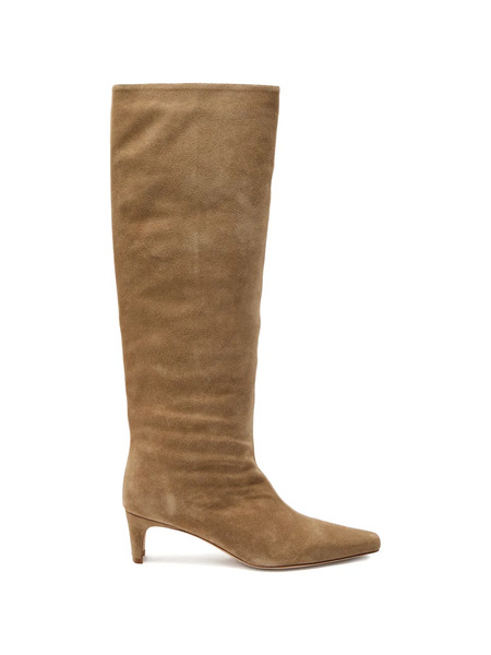  Staud Botas Altas Wally De Ante - Neutro 