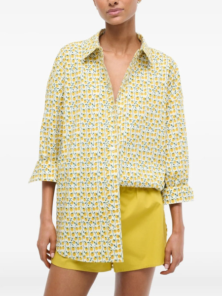  Staud Camisa Colton - Blanco 