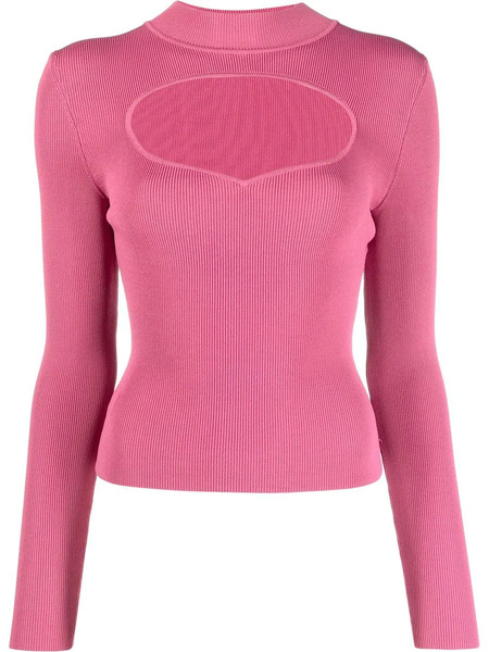  Staud Jersey Con Aberturas - Rosa 