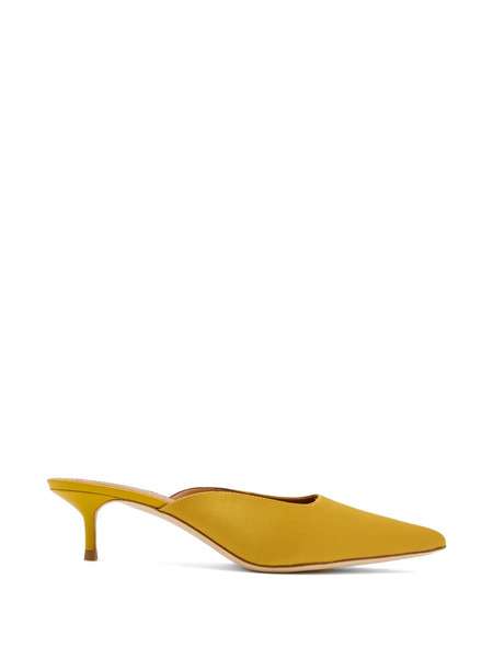  Staud Mules Con Tacón De 50 Mm - Amarillo 
