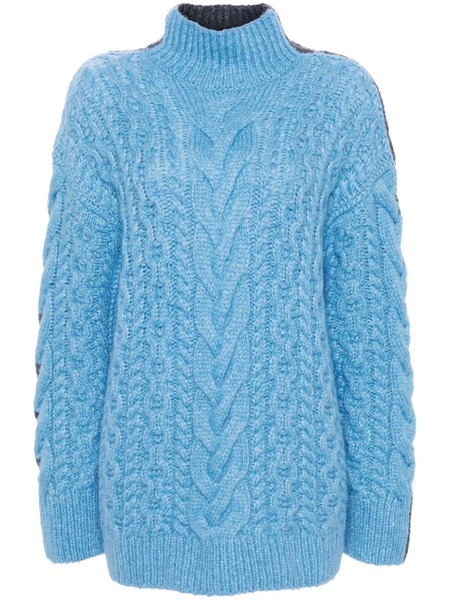  Stella Mccartney Jersey A Dos Tonos - Azul 