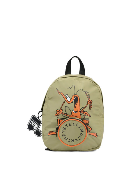  Stella Mccartney Kids Mochila Con Estampado Gráfico - Verde 