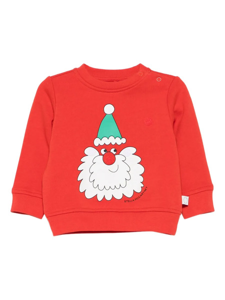  Stella Mccartney Kids Sudadera Santa-face - Rojo 