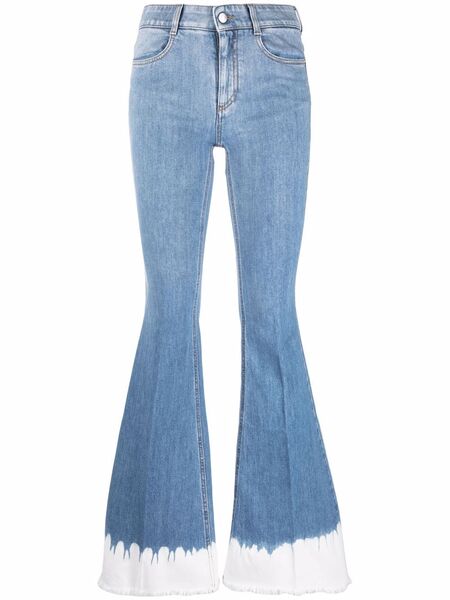  Stella Mccartney Vaqueros Acampanados 1970 - Azul 
