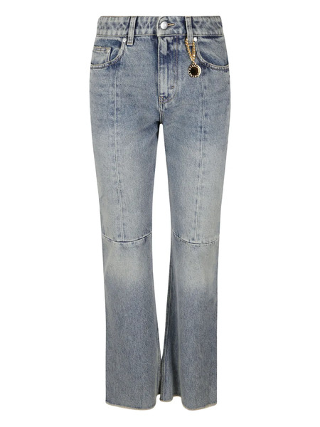  Stella Mccartney Vaqueros Con Detalle De Charm - Azul 