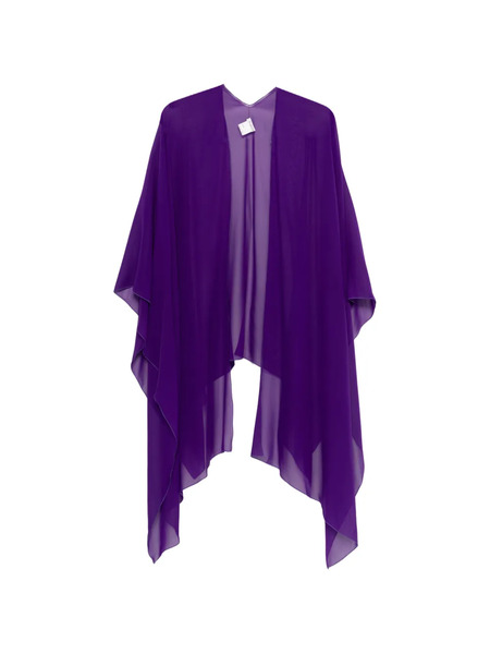  Stephan Janson Abrigo Drapeado - Morado 