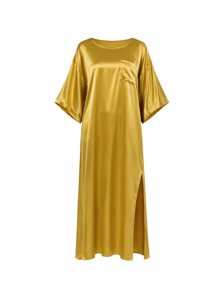 Stephan Janson Chest-pocket Maxi Dress - Amarillo 