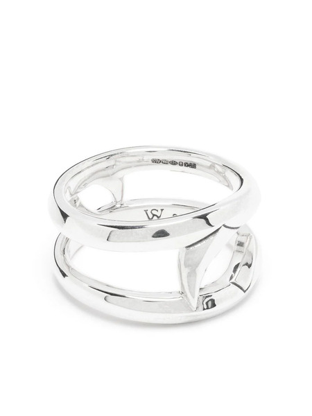  Stephen Webster Anillo Double Thorn - Plateado 