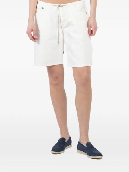  Still Here Bermudas Con Cordones - Blanco 