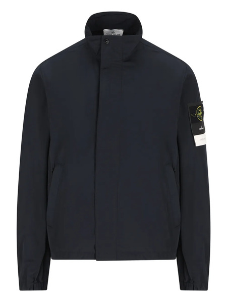  Stone Island Chaqueta Con Parche Compass - Azul 