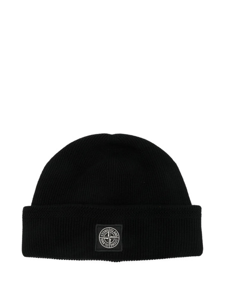  Stone Island Gorro Compass - Negro 