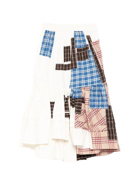  Story Mfg. Falda Midi Field - Blanco 