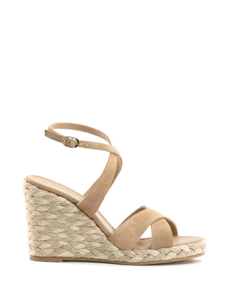  Stuart Weitzman Alpargatas Alyssa Con Cuña - Neutro 
