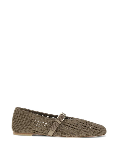 Stuart Weitzman Bailarinas Leora Con Tira - Verde 