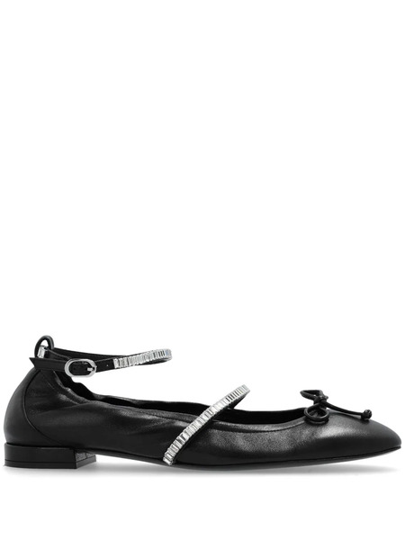  Stuart Weitzman Bailarinas Stefanie - Negro 