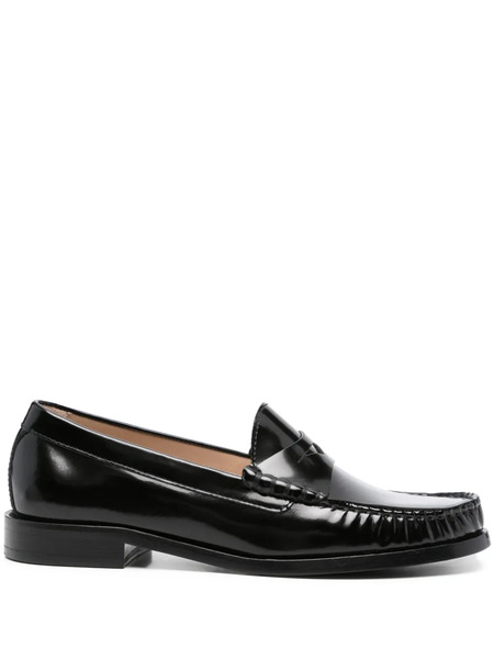  Stuart Weitzman Mocasines De Piel - Negro 