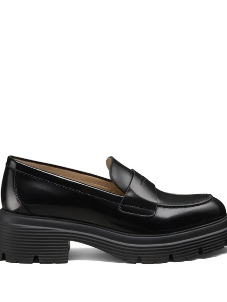  Stuart Weitzman Mocasines Penny Hudson Lite - Negro 