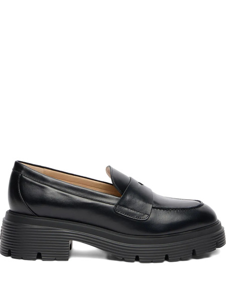  Stuart Weitzman Mocasines Penny Hudson Lite - Negro 