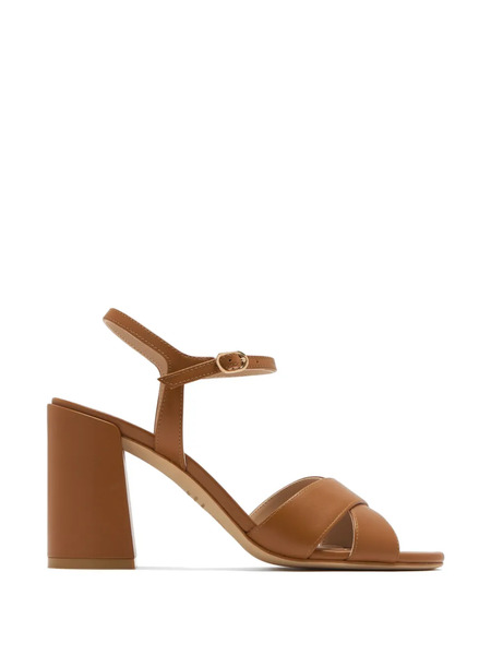  Stuart Weitzman Sandalias Alyssa Con Cruces - Marrón 
