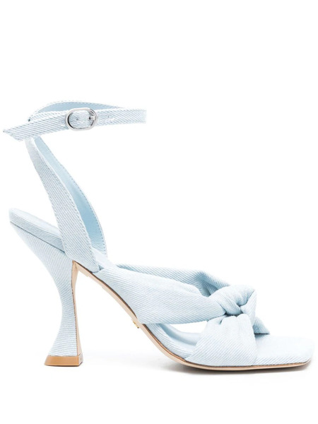  Stuart Weitzman Sandalias Playa Angle Strap 100 - Azul 