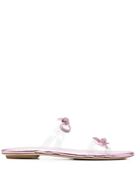  Stuart Weitzman Sandalias Sw Con Lazo - Blanco 