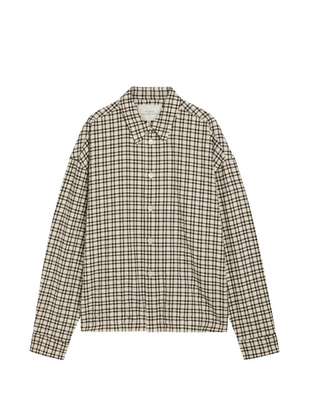  Studio Nicholson Camisa A Cuadros Con Botones - Neutro 