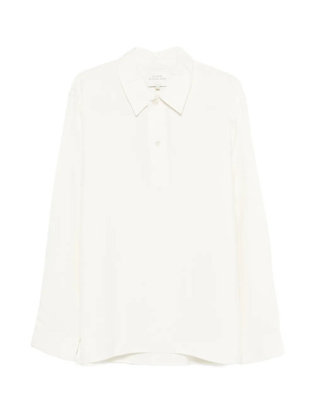  Studio Nicholson Camisa Con Cuello - Blanco 