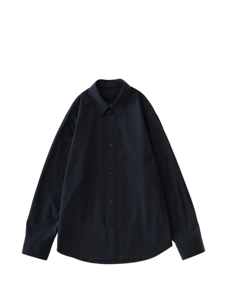  Studio Nicholson Camisa Con Cuello De Pico - Azul 