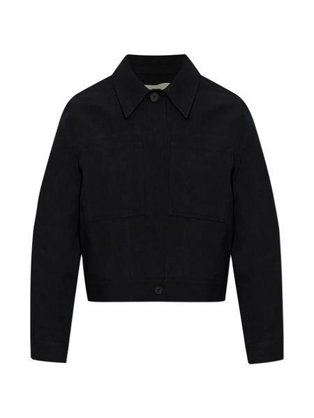  Studio Nicholson Chaqueta Calder Con Bolsillo De Parche - Negro 
